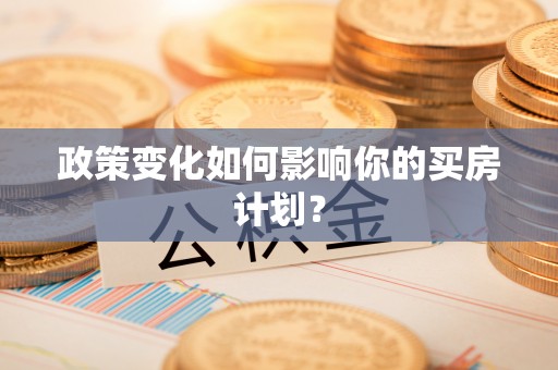 三穗政策变化如何影响你的买房计划？